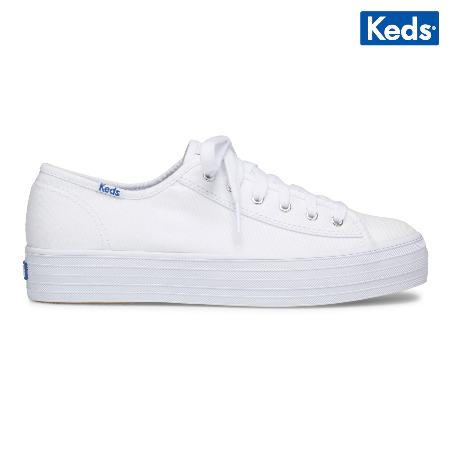 Keds Women's Triple Kick Platform Canvas Sneaker (WF57306)