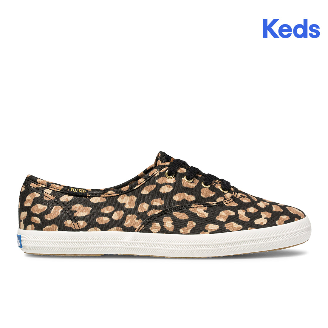 Keds Women's Champion Leopard Black/Tan