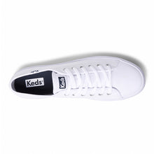 Load image into Gallery viewer, Keds Women&#39;S Backspin Canvas--Wht-White WF66560
