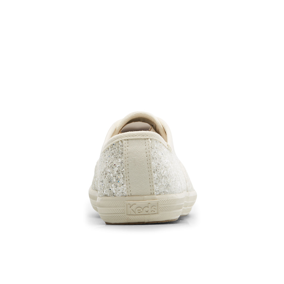 Keds Women's Champion Glitter Celebration Sneaker Cream (WF66848)