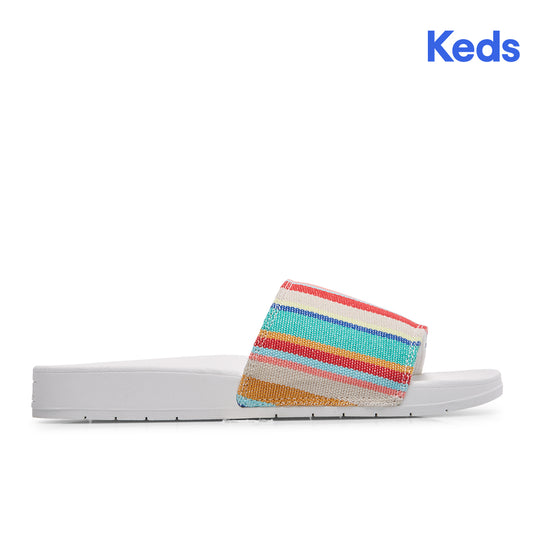 Keds Women's Bliss Ii Ef Stripe--Pkmt-Pink/Multi (WF66910)