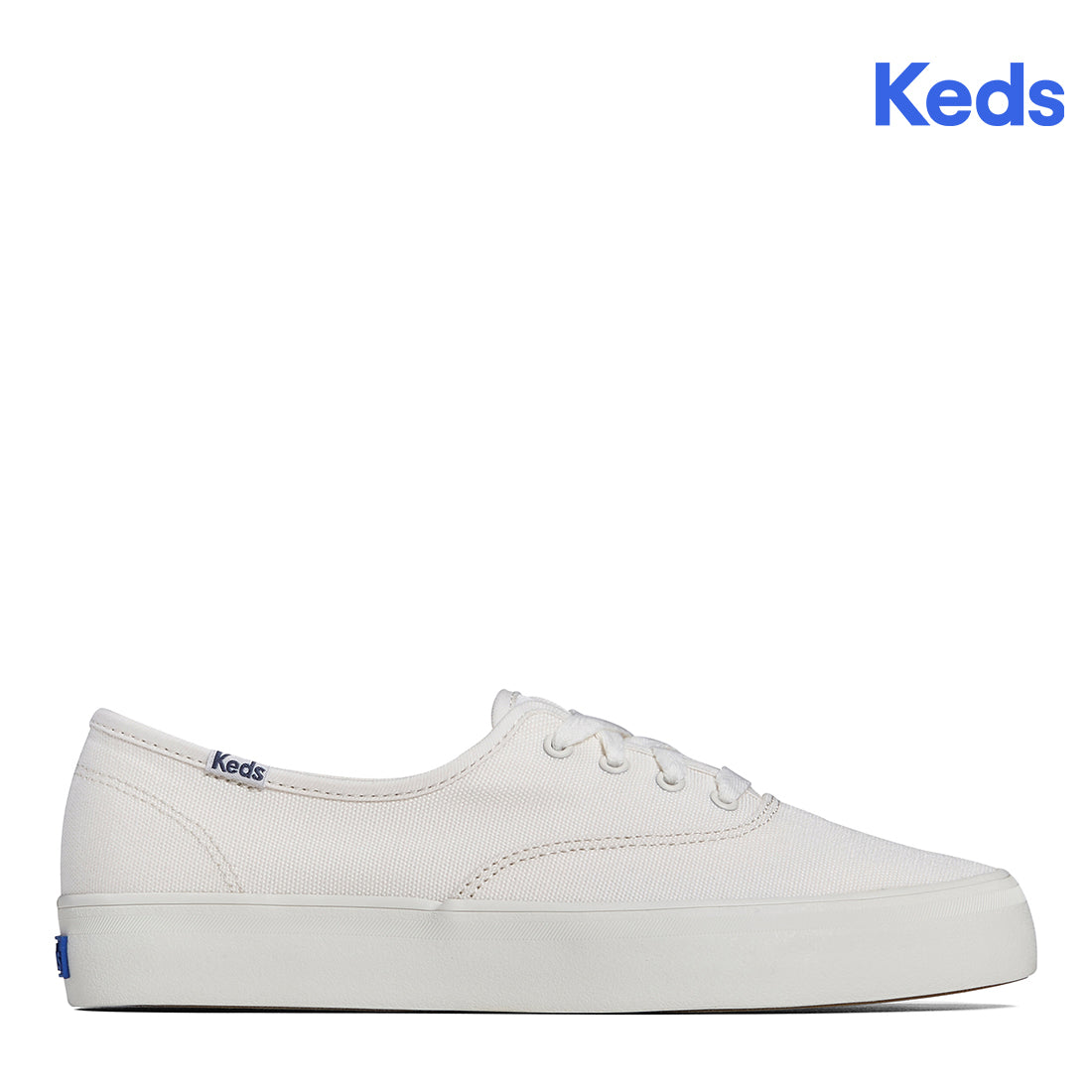 Keds Women's Double Decker Eyelet Sneaker White (WF67749)
