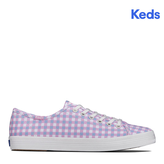 Keds Women's Kickstart Canvas Gingham Sneaker (WF67772)