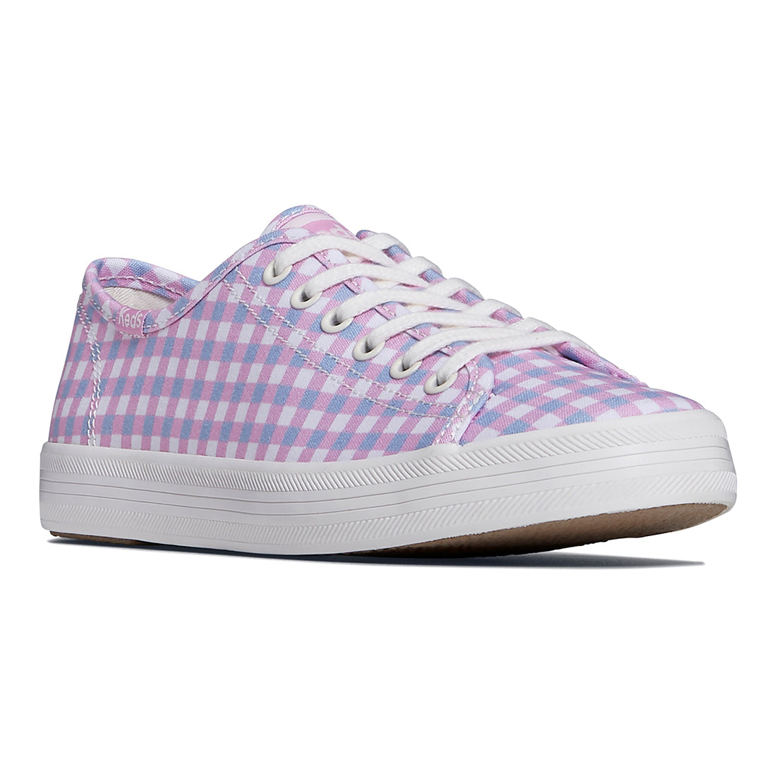 Keds Women's Kickstart Canvas Gingham Sneaker (WF67772)