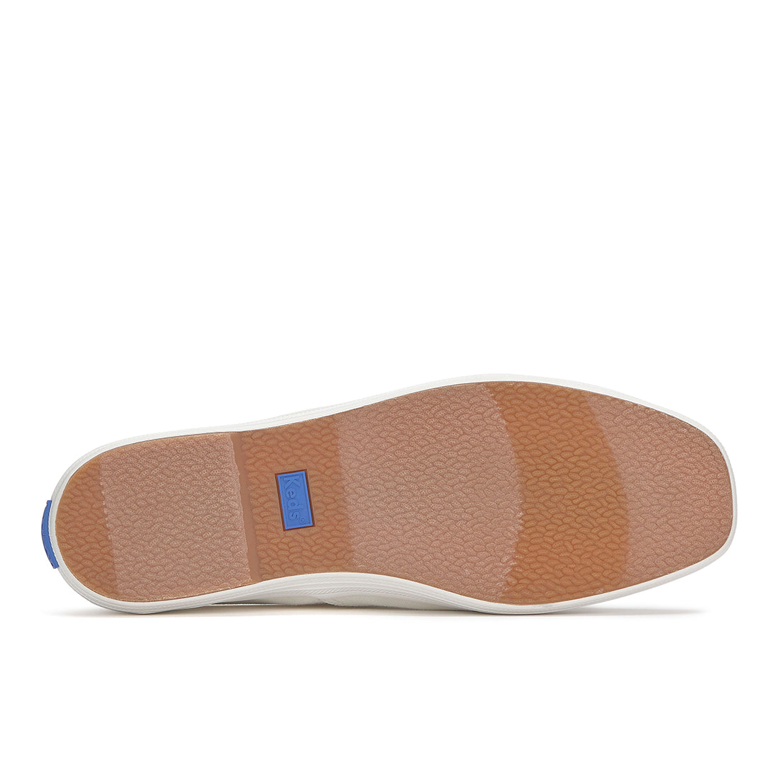 Keds Womens Champion Square Toe Slip Canvas Sneaker Snow White (WF68272)