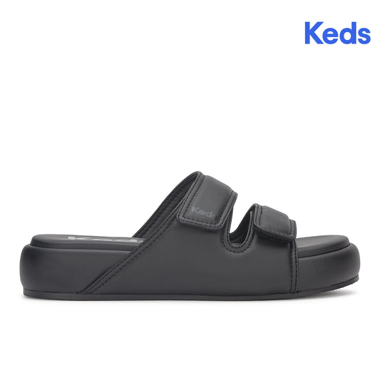 Keds Women's Isla Sandal Black/Black (WF68324-ISLA6001)