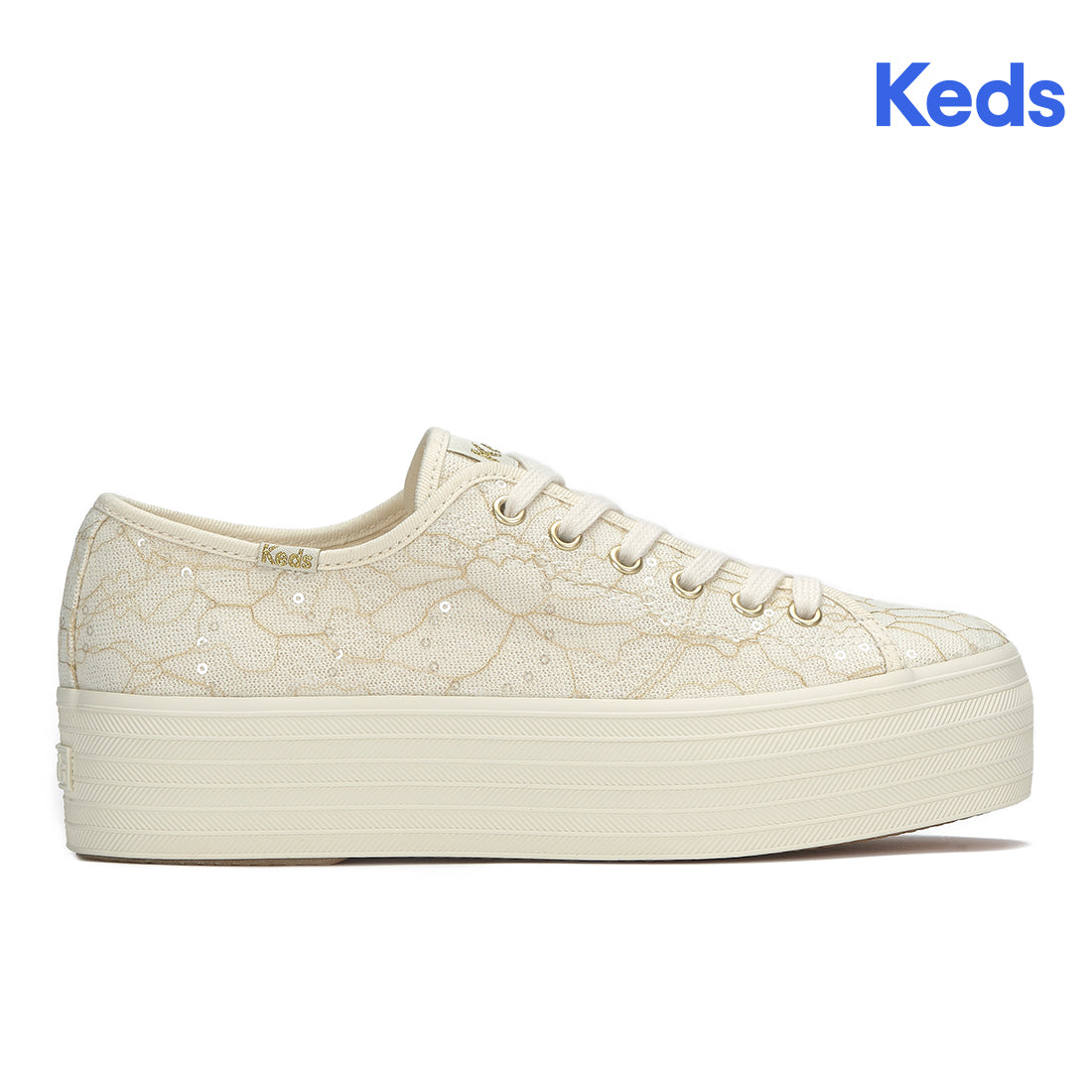 Keds Women's Triple Up Lace Cel Cream (WF68439)