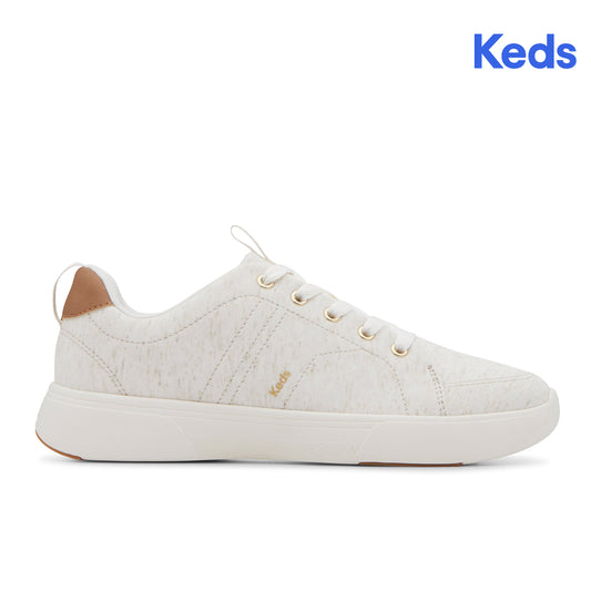 Keds Women's Blisswalk Lace Jersey Sneaker Oatmeal/Cognac (WF68539-BLISLC5A280)