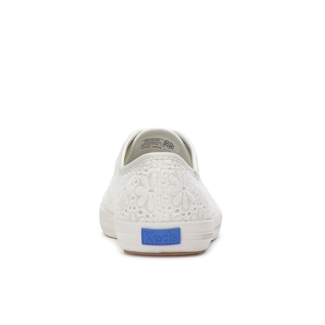 Keds Womens Champion Festival Eyelet Sneaker Snow White (WF68580)