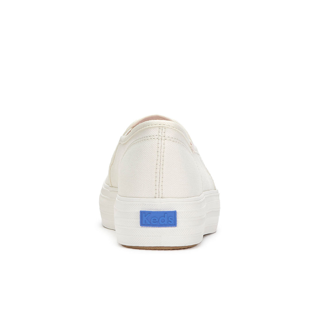 Keds Women's Triple Decker Canvas Floral Embroidery Snow White (WF68614)