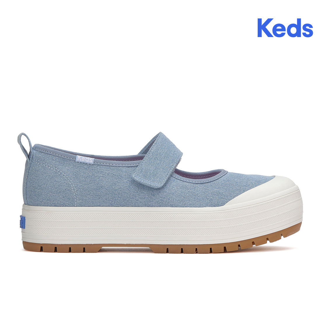 Keds Women's Keds Mary Jane Denim Light Blue (WF68618)