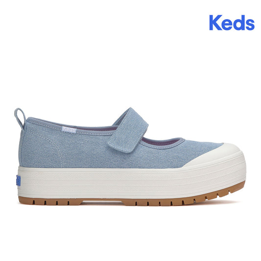 Keds Women's Keds Mary Jane Denim Light Blue (WF68618)
