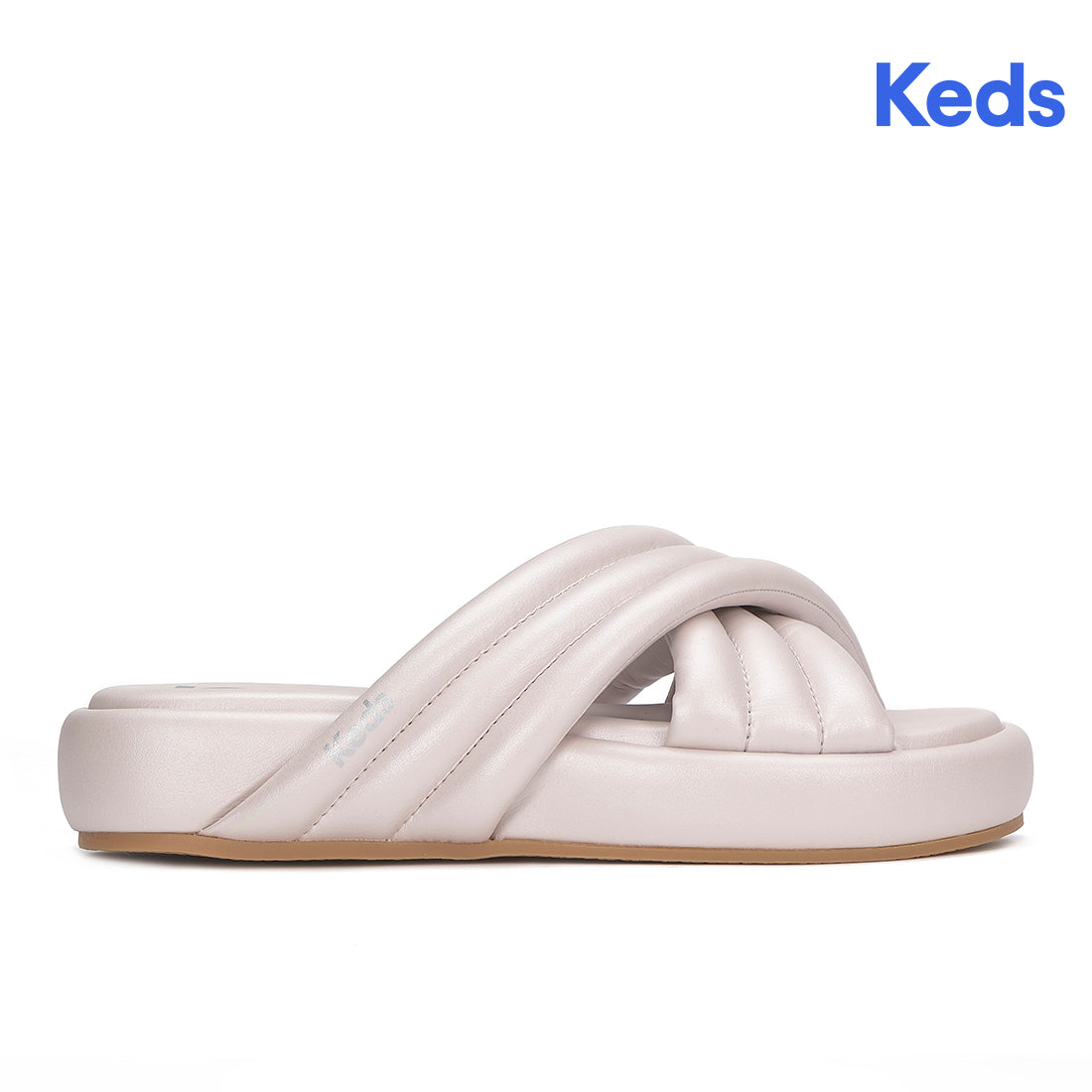 Keds Women's Hailey Sandal Pearlized Pink (WF68620)