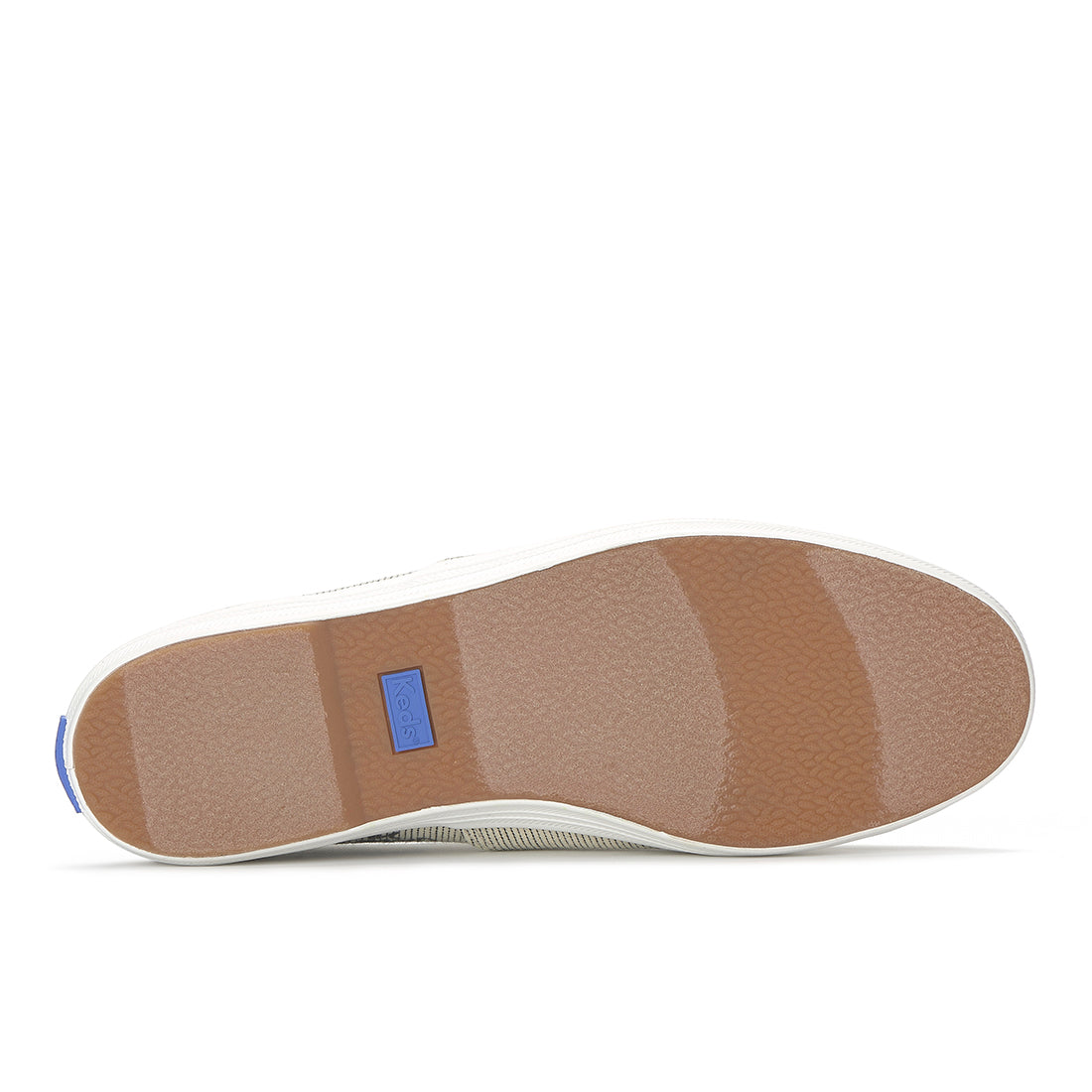 Keds Champion Round Toe Slip Seed Stripe Sneaker Cream (WF68940-RNCVO5C110)