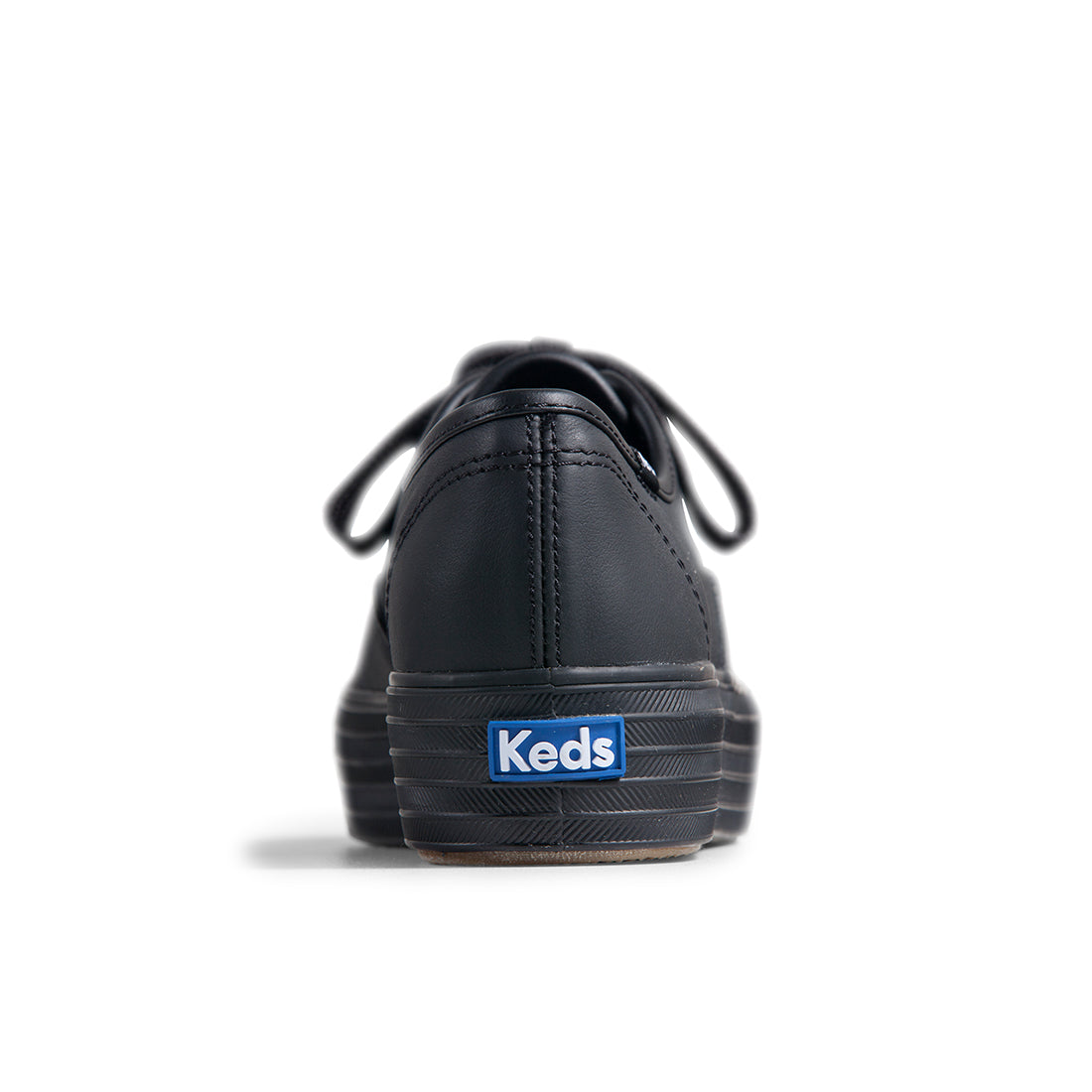 Keds Women's Triple Leather Cvo Black/Black Wh55749