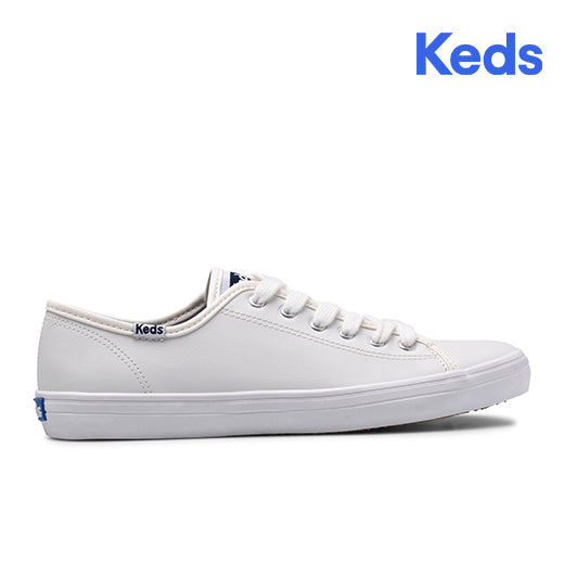 Keds Women's Backspin Leatherette--Wht-White (WH66559)