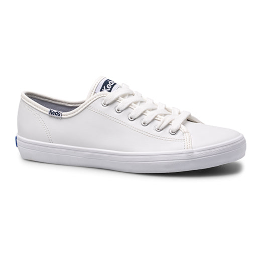 Keds Women's Backspin Leatherette--Wht-White (WH66559)