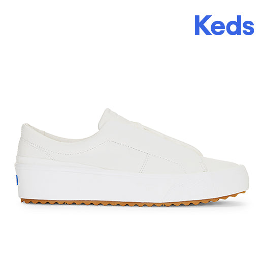 Keds Women's Remi Leather Snow White (WH67322)