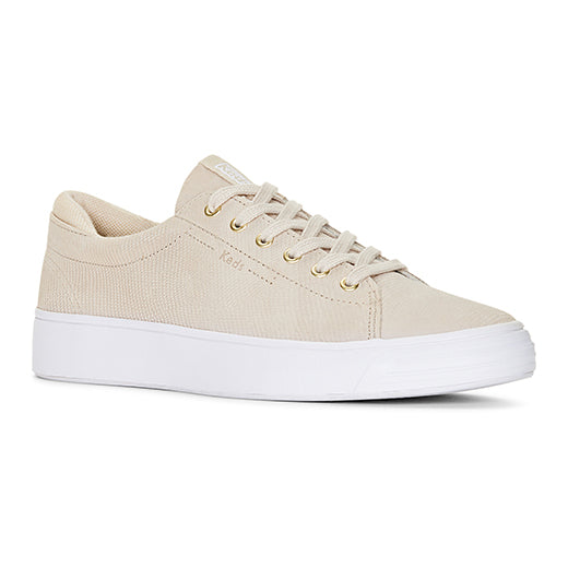 Keds Women's Alley Suede Deboss Sneaker Oatmeal (WH67332)