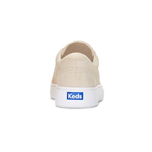 Keds Women's Alley Suede Deboss Sneaker Oatmeal (WH67332)