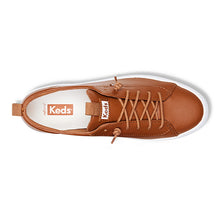 Load image into Gallery viewer, Women&#39;s Kickback Leather Sneaker Cognac (WH67599)
