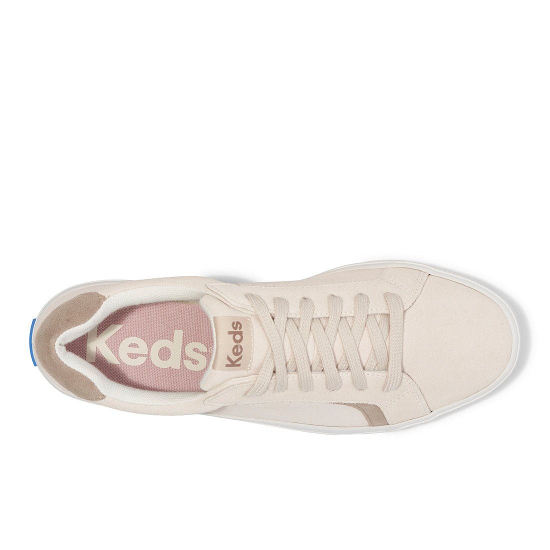 Keds Womens' Pursuit Suede Sneaker Natural (WH67999)