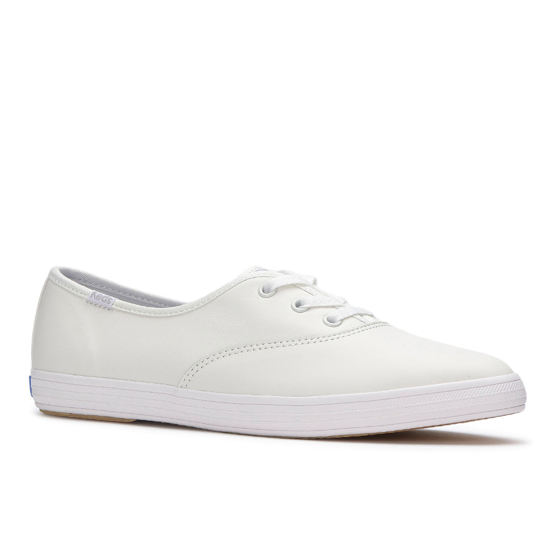 Keds Womens Champion Point Low Leather Sneaker White (WH68334-PNTLO6110)