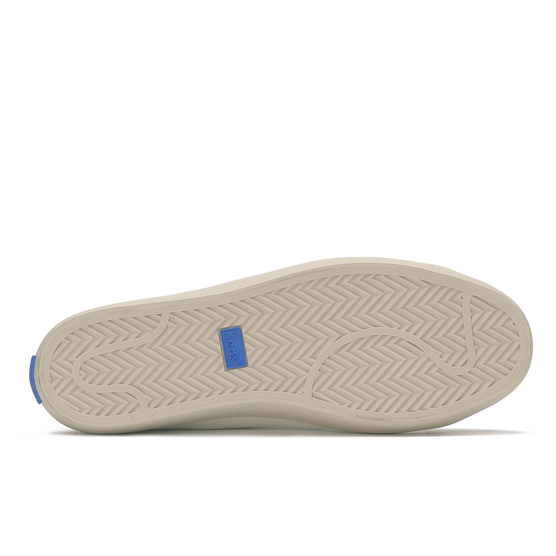 Keds Women's Kickback Crashback Leather Tone Off Foxing Egret/Oatmeal (WH68418)