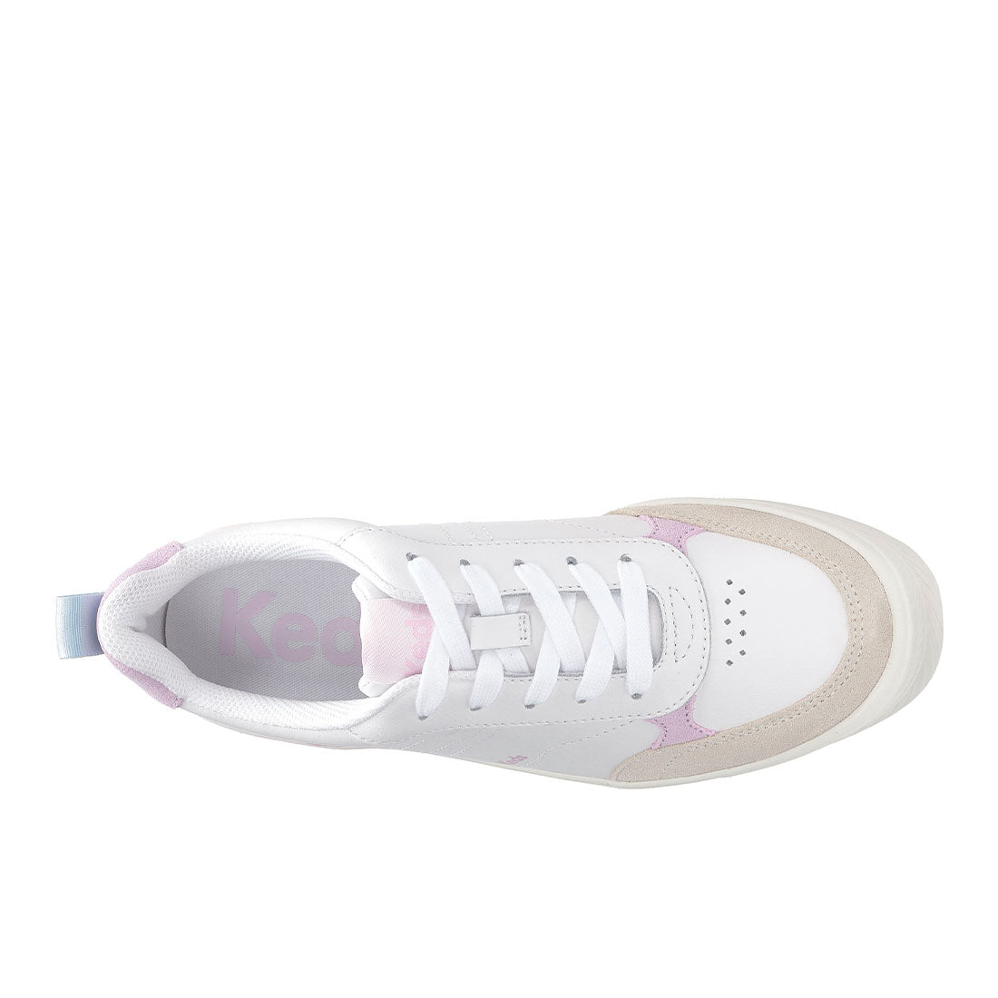 Keds Women's Skyler II Leather/Suede White/Blue/Lilac (WH68429-SKYII7110)
