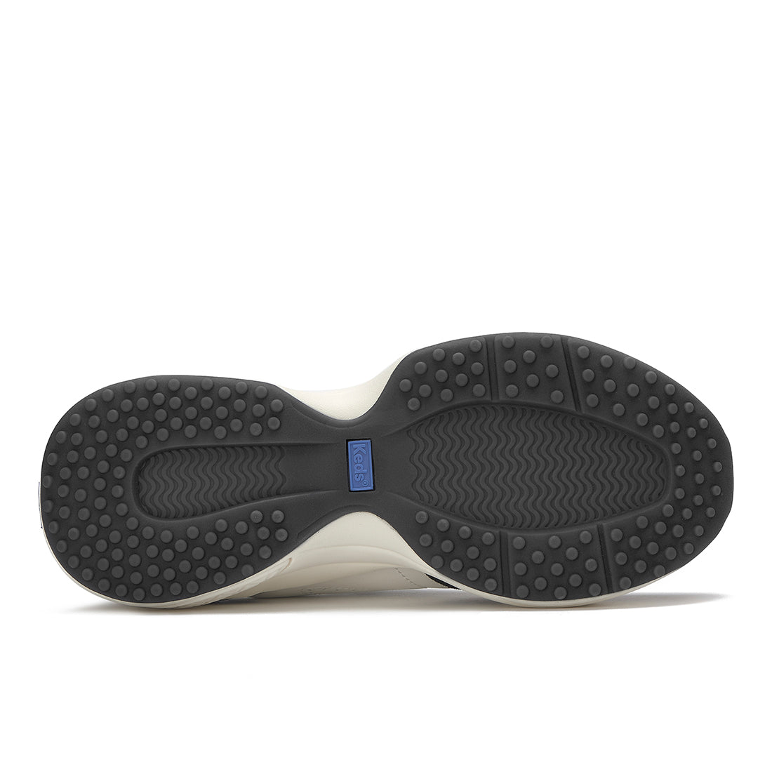 Keds Women's Cross City Trainer Leather/Mesh Sneaker White/Black (WH68472)