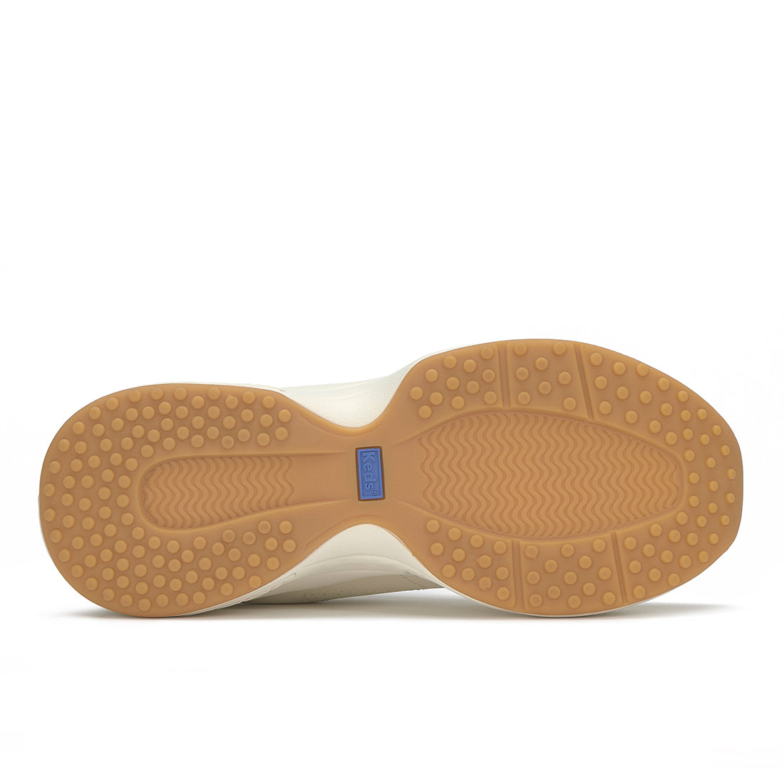 Keds Women's Cross City Trainer Leather Sneaker Egret/Champagne (WH68478)