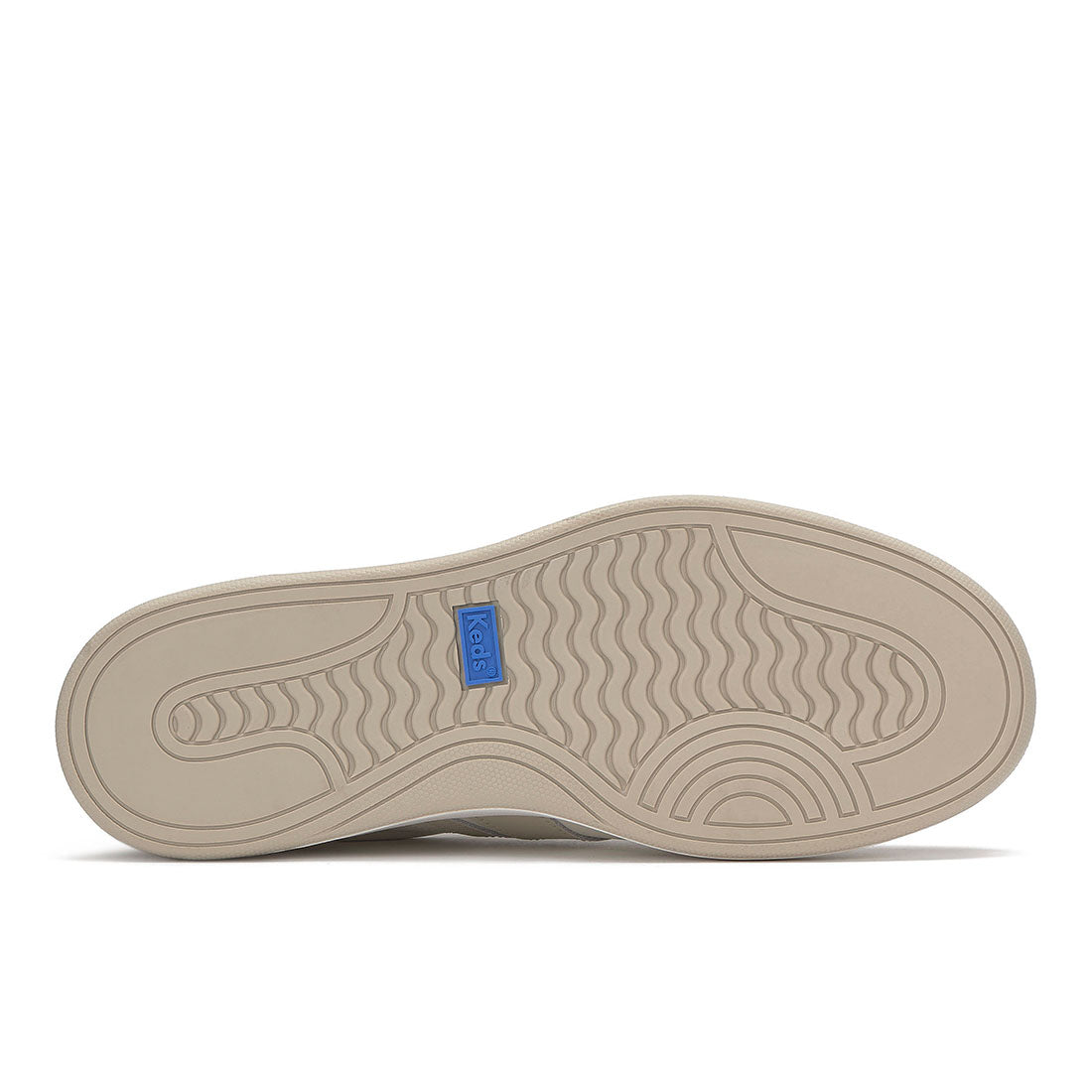 Keds Women's The Court II Leather Sneaker Oatmeal/Silver (WH68491-CRTII7A251)