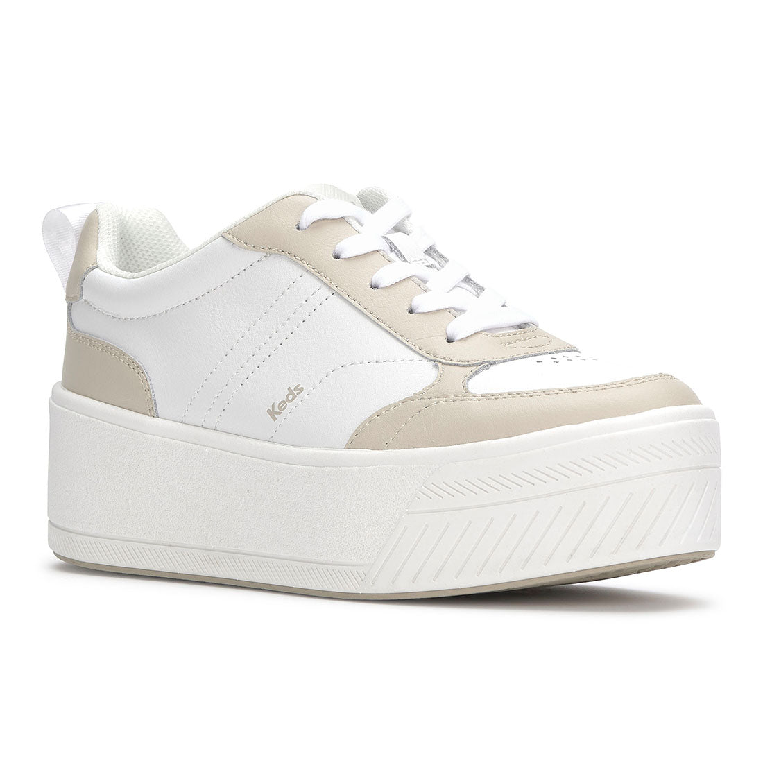 Keds Women's Skyler II Leather White/Beige (WH68605-SKYII6110)