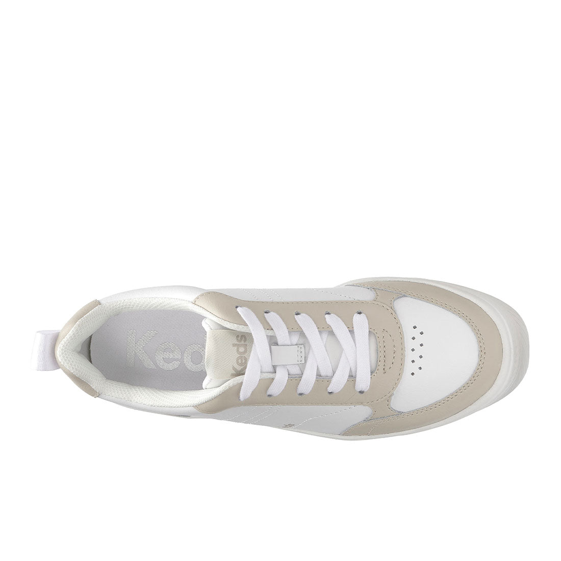 Keds Women's Skyler II Leather White/Beige (WH68605-SKYII6110)