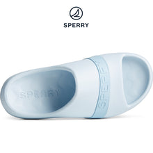 Load image into Gallery viewer, Sperry Women&#39;s Float Slide Logo Sandal Blue (STS88515)
