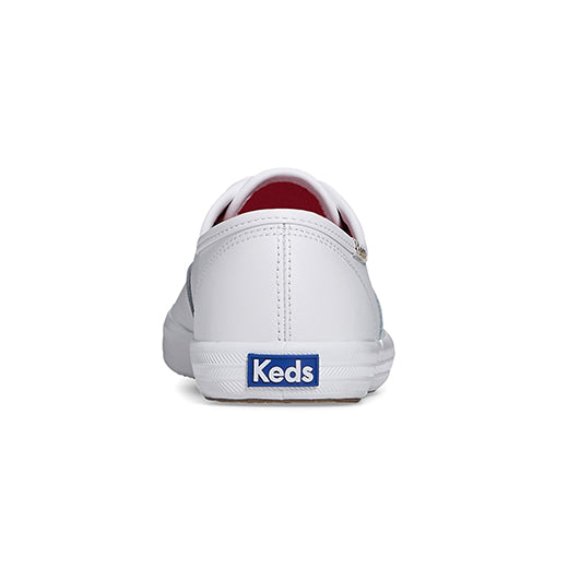 Keds Women's Champion Leather Cny'24 Dragon--Wrd-White/Red