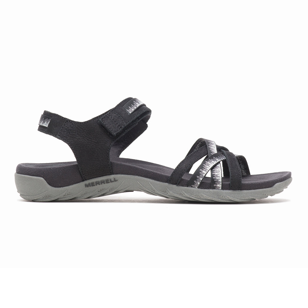 Merrell Terran 3 Cush Cross-Black Womens Sandals Land