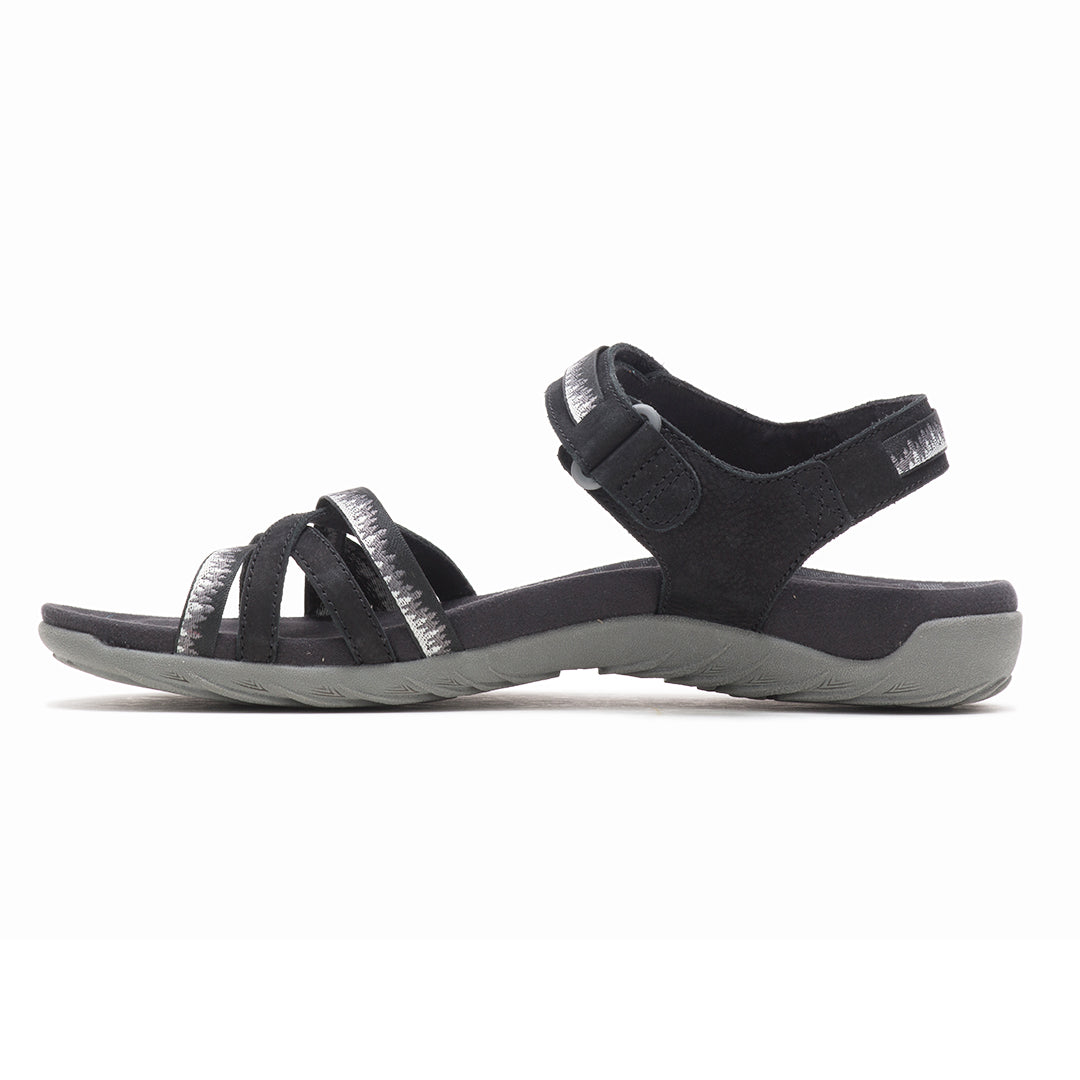 Merrell Terran 3 Cush Cross-Black Womens Sandals Land