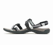Load image into Gallery viewer, District 3 Backstrap Web-Black Womens Sandals Land
