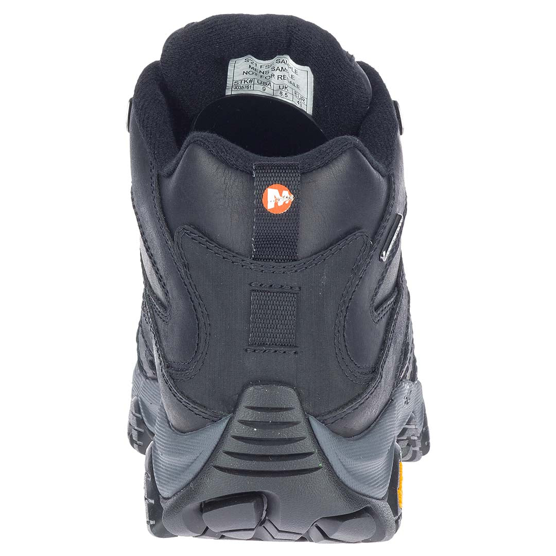Merrell Moab 3 Prime Mid Waterproof - Black Men's Hiking Shoes