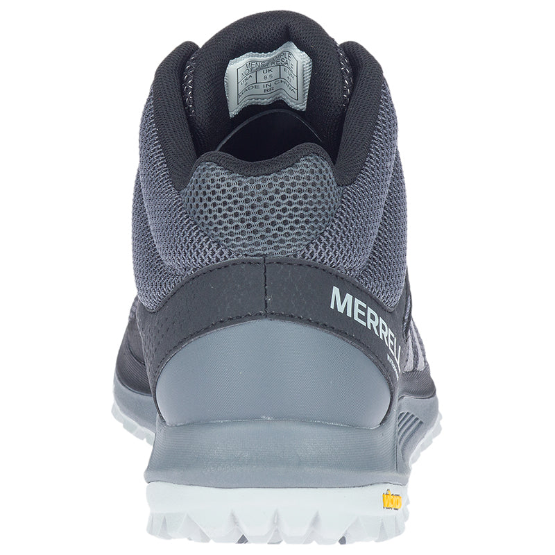 Merrell Nova 2 Mid Waterproof-Black Mens Trail Running Shoes