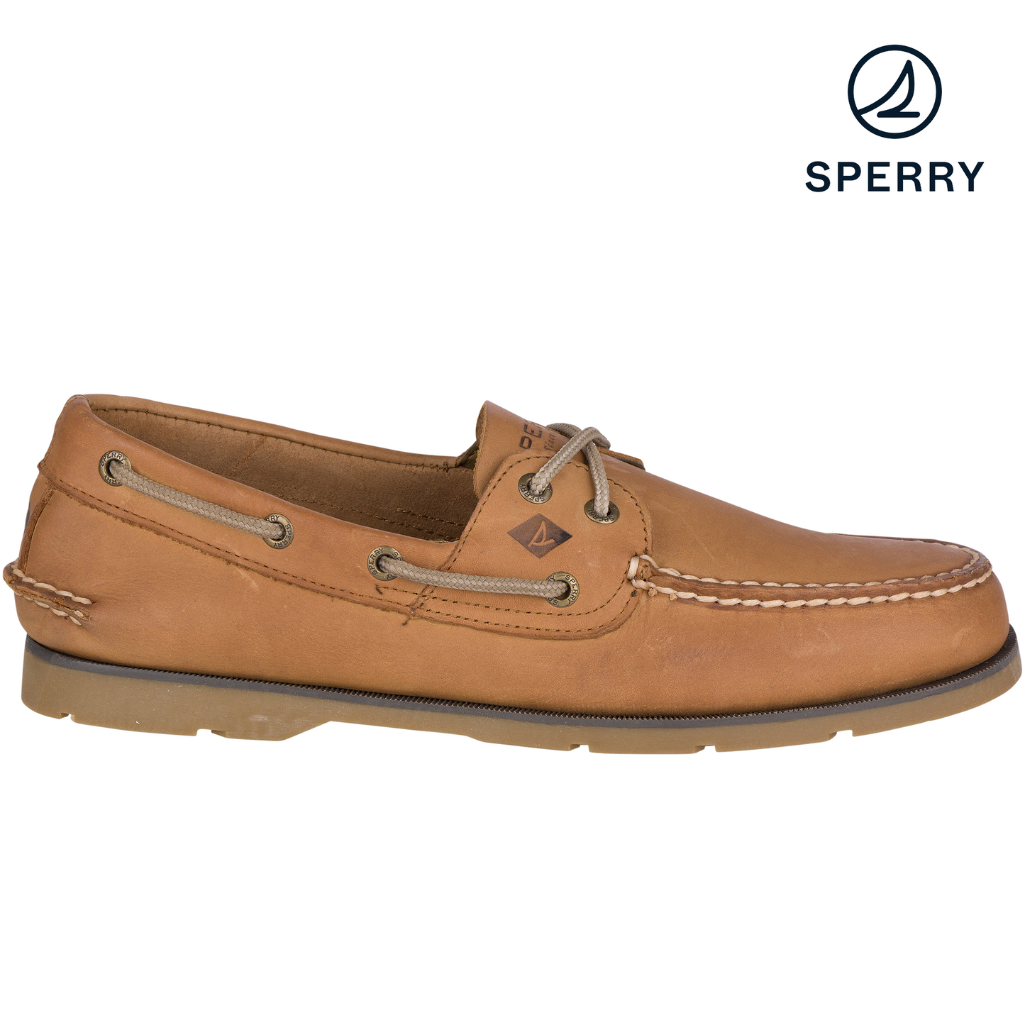 Sperry Men's Leeward Boat Shoe - Sahara (0777894)