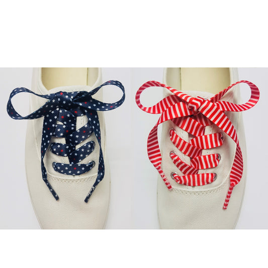 Keds Women's Shoe Lace Patriotic Star Stripes