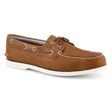 Sperry Men's Authentic Original PLUSHWAVE Boat Shoe - Tan (STS22195)