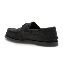 Load image into Gallery viewer, Sperry Big Kid&#39;s Authentic Original Boat Shoe - Black (YB57441)
