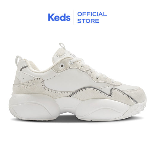 Keds Women's Bounce Sneaker White/Black (Kc68168)