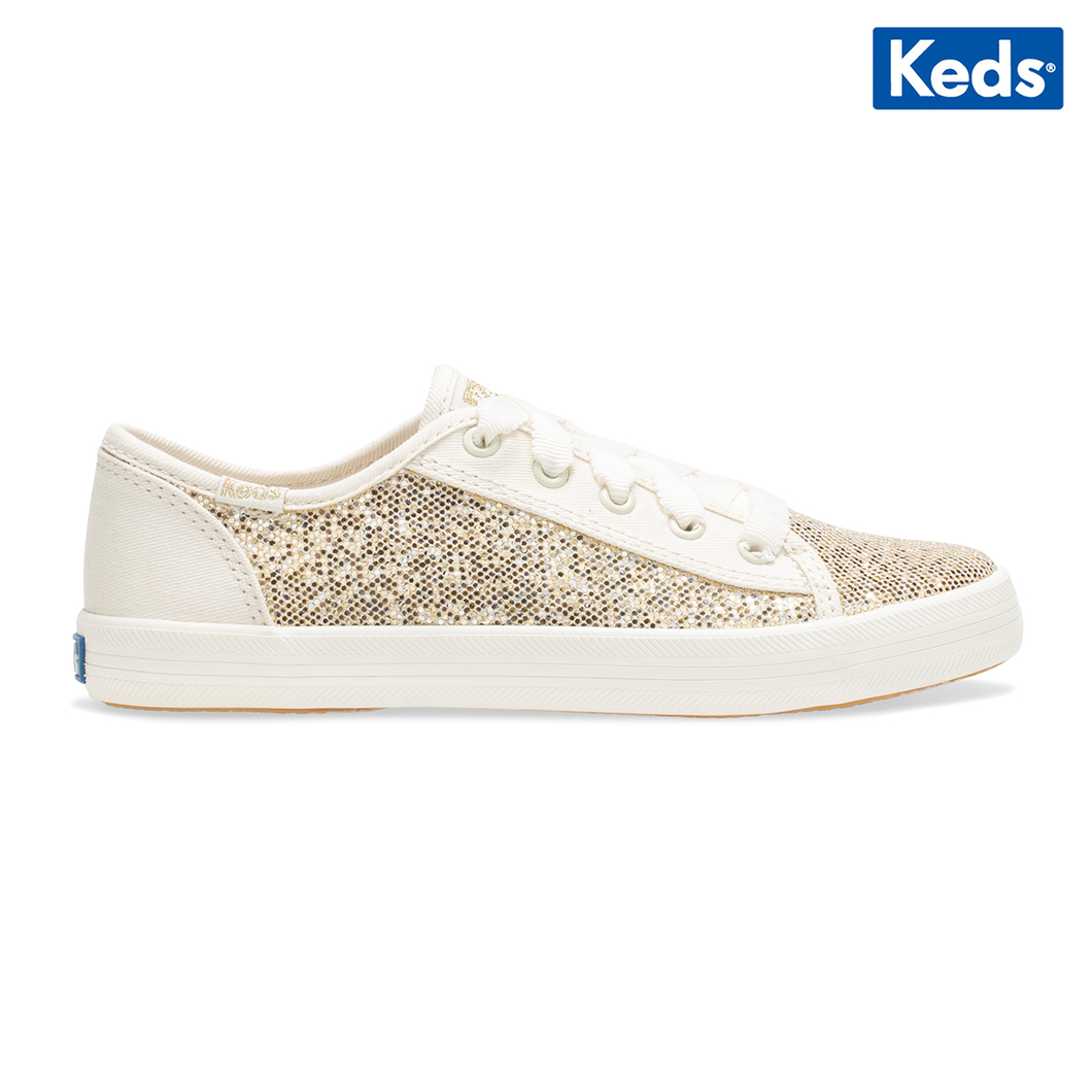 Kid's Kickstart Metallic Sneaker Gold | KK162251