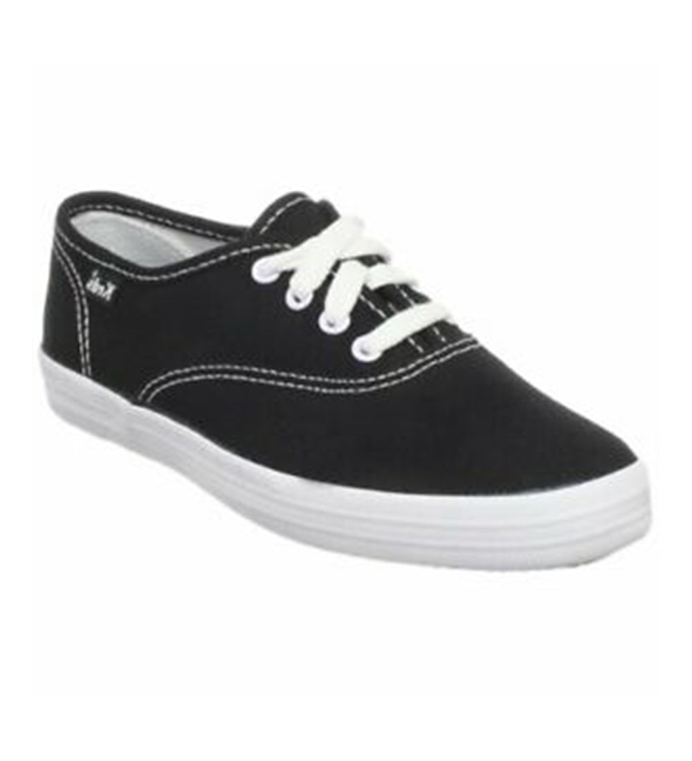 Keds Champion CVO Canvas Lace-up Girls' Sneakers (Black) KY34120