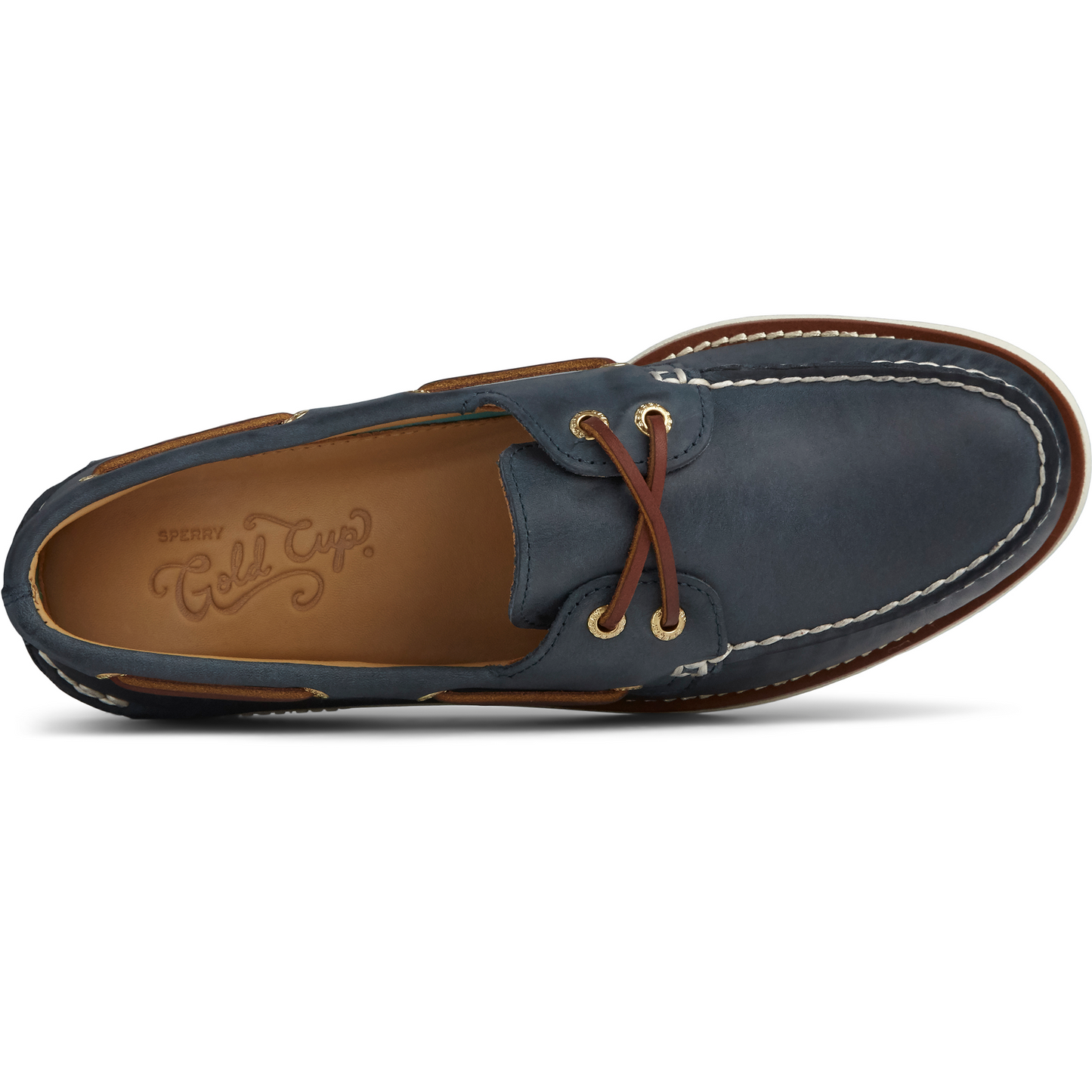 Sperry Men's Gold A/O 2 Eye Navy STS158030