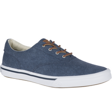 Load image into Gallery viewer, Sperry Men&#39;s Striper II Washed Sneaker -  Navy (STS16797)
